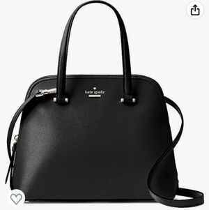 KATE SPADE BLACK BAG PATTERSON DRIVE MEDIUM‎ DOME SATCHEL PURSE GUC